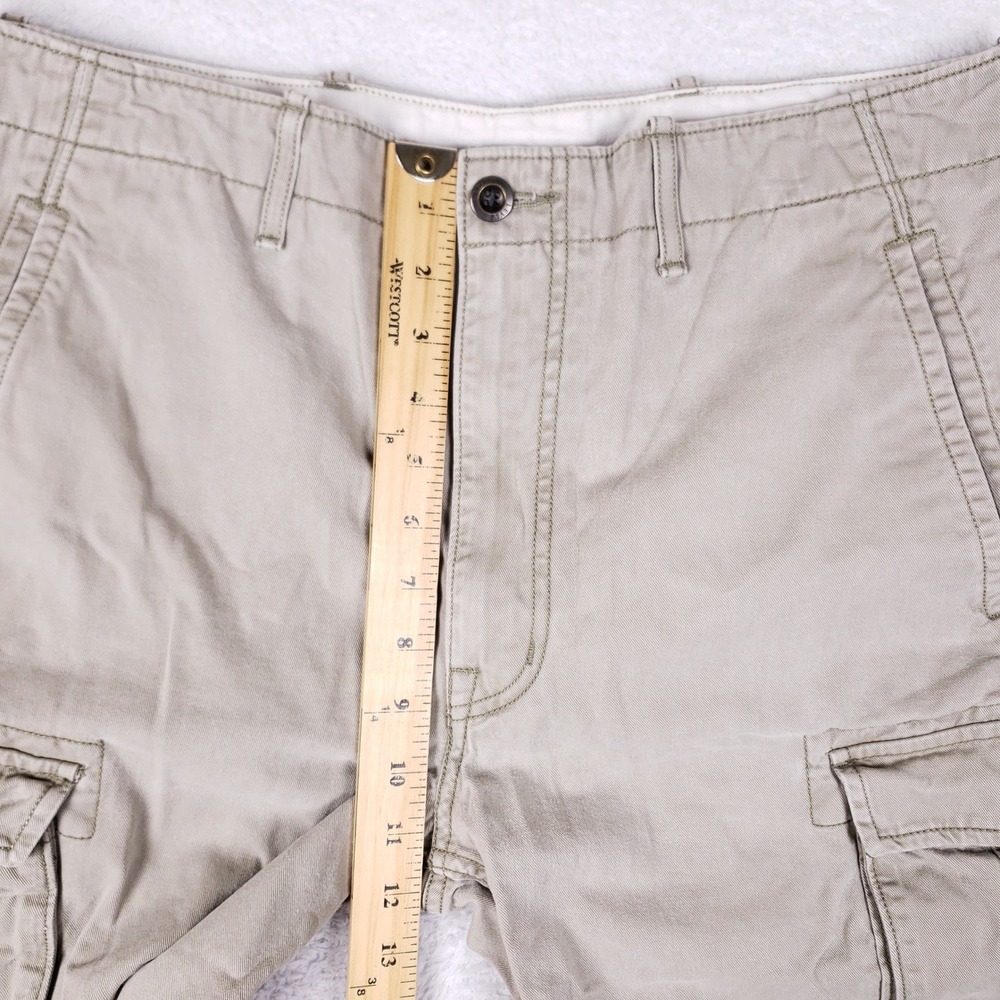 Levi's Mens Cargo Shorts 34 Tan Beige Cotton Utility Gorpcore Hiking - Picture 4 of 11